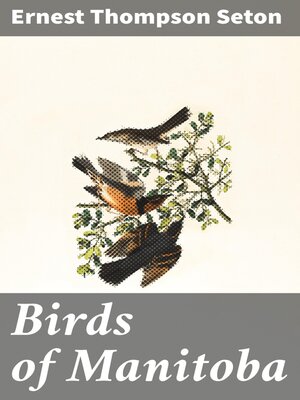 cover image of Birds of Manitoba